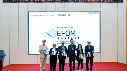 七星认证！万搏官方网站_万搏(中国)
圆满完成“EFQM全球奖”RbE现场评审